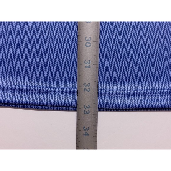 COLLARS & CO Dress Collar Short Sleeve Polo Shirt Blue XXL 2XL - Picture 4 of 9